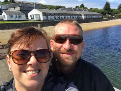 Basak und Marcel Bunnahabhain